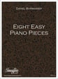 Eight Easy Piano Pieces piano sheet music cover